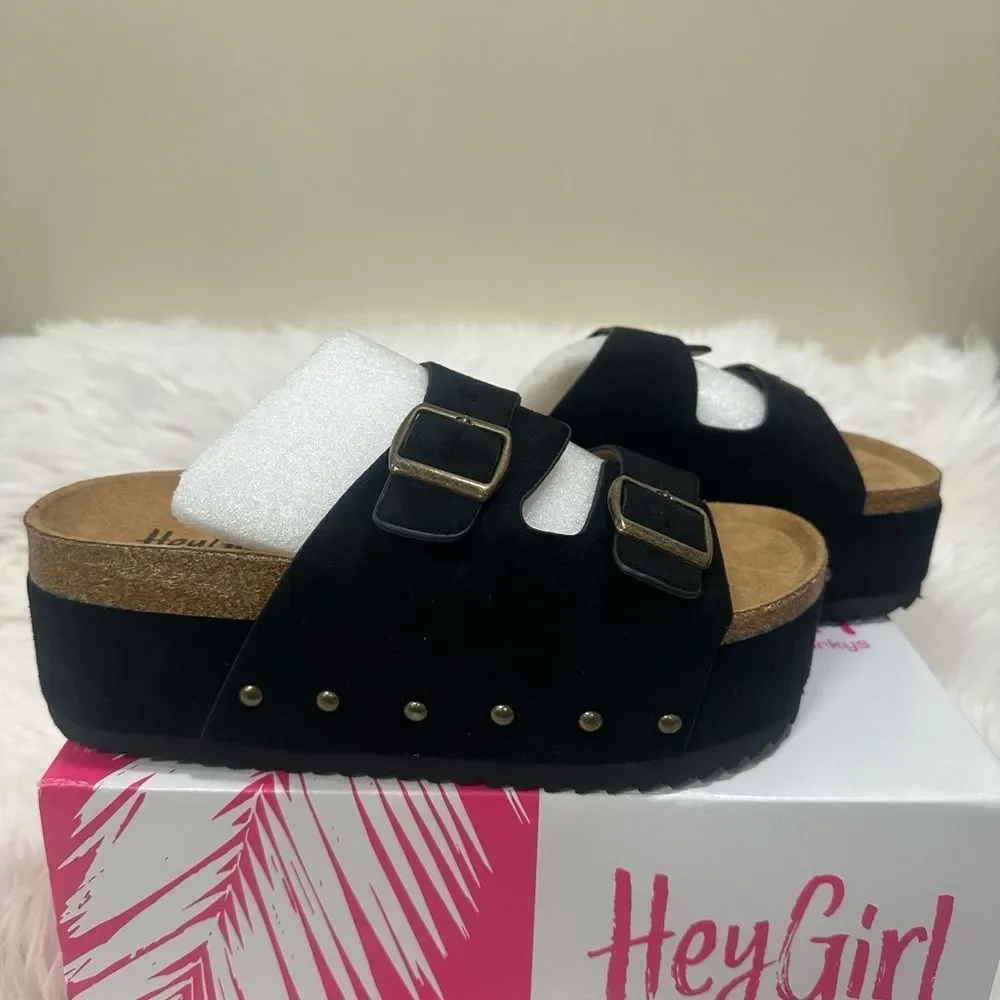 Corkys Wannabie Platform Sandals NIB